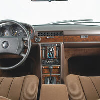 Mercedes S-Klasse, W116, Innenraum, Cockpit