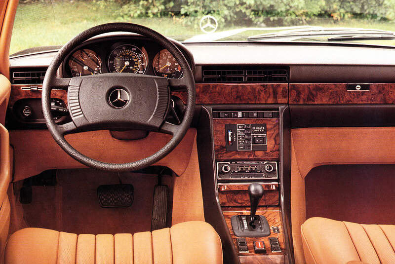 Mercedes S-Klasse, W116, Klimaautomatik
