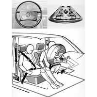 Mercedes S-Klasse, W126, Airbag