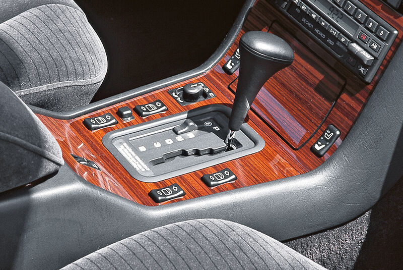 Mercedes S-Klasse W140, Getriebeautomatik