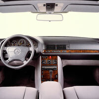 Mercedes S-Klasse, W140, Innenraum, Cockpit