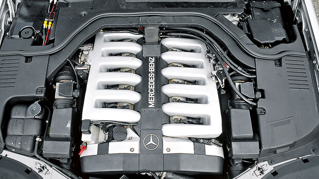 Mercedes S-Klasse W140, Motor