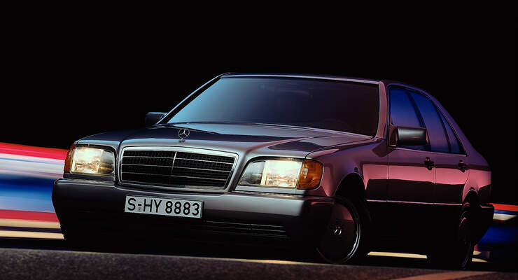 Mercedes S Klasse 40 Jahre Voller Innovationen Auto Motor Und Sport