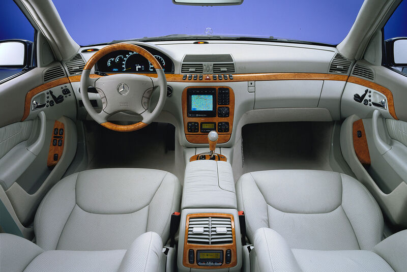 Mercedes S-Klasse, W220, Innenraum, Cockpit