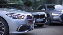 Mercedes S-Klasse vs Audi A8 und BMW 7er