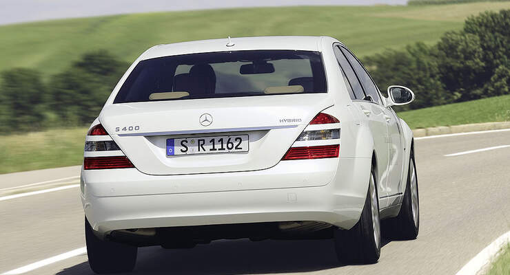 Mercedes S400 Blue Hybrid 2008