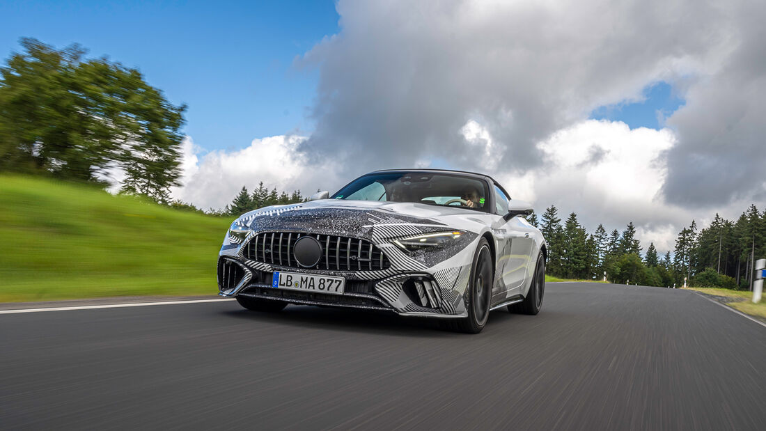 Mercedes-AMG SL: Mitfahrt in der nächsten Generation