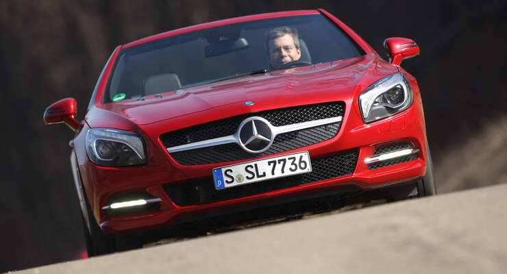 Mercedes SL 500, Frontansicht