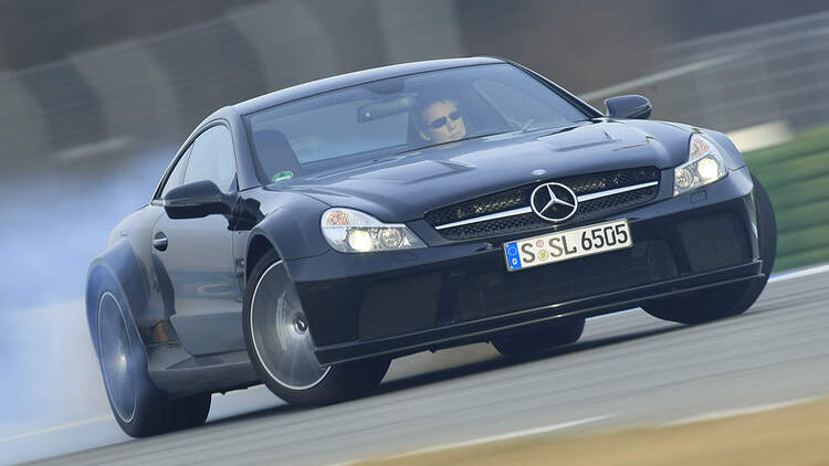 Mercedes Sl 65 Amg Im Test Black Series Coupe Mit 670 Ps Auto Motor Und Sport