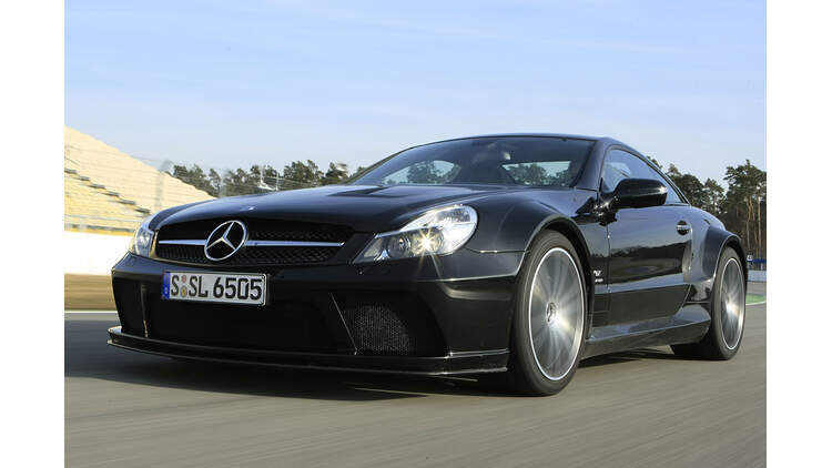 Mercedes Sl 65 Amg Im Test Black Series Coupe Mit 670 Ps Auto Motor Und Sport