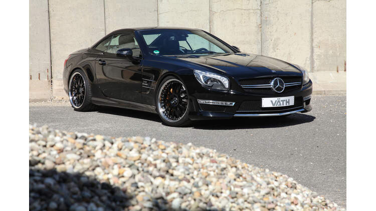 Mercedes Sl 65 Amg Von Vath In Camouflage Mit 700 Ps Auto Motor Und Sport