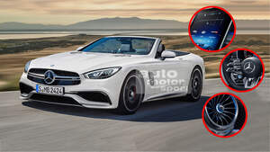 Mercedes SL Interieur