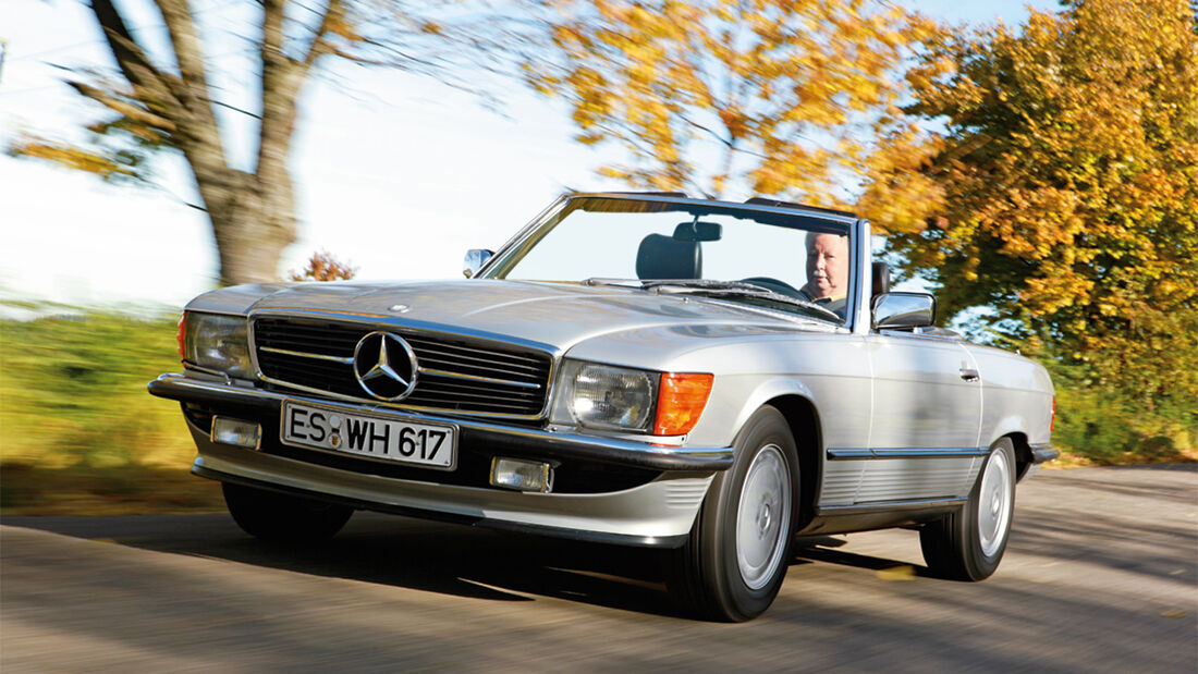 Mercedes SL (R 107), Frontansicht