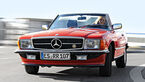 Mercedes SL (R107), Frontansicht