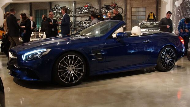 Mercedes SL Sitzprobe Gregor Hebermehl L.A. Autoshow