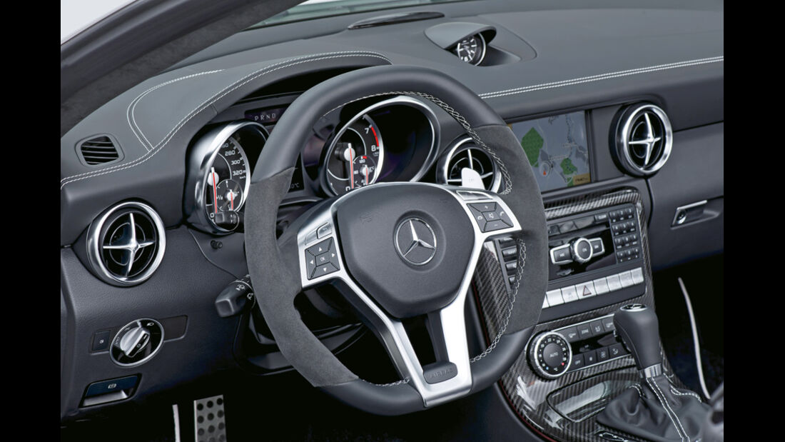 Mercedes SLK 55 AMG, Cockpit
