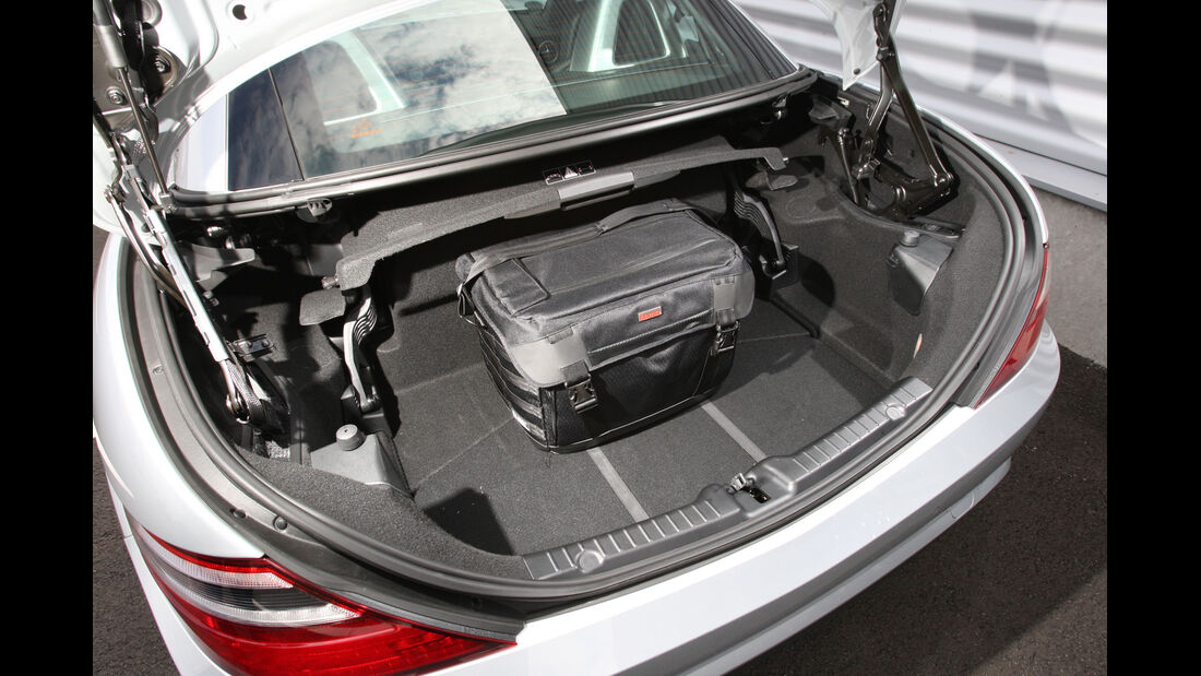 Mercedes SLK, Kofferraum