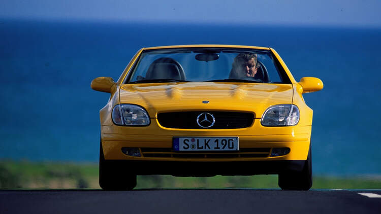 25 Jahre Mercedes Slk Klappdach Roadster Auto Motor Und Sport