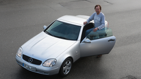 Mercedes SLK, Seitenansicht, Claus Mühlberger