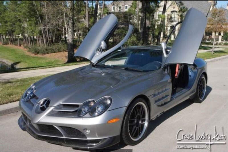 Mercedes SLR McLaren 722 (2007) Ex Michael Jordan