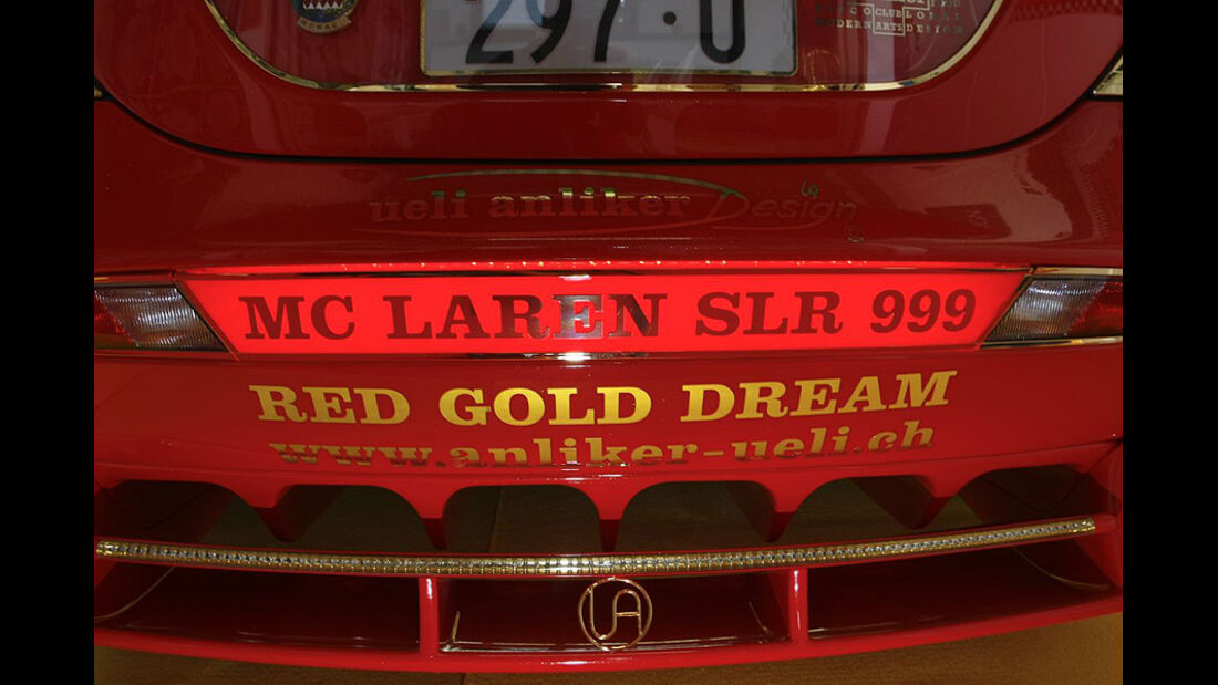 Mercedes SLR McLaren 999 Red Gold Dream
