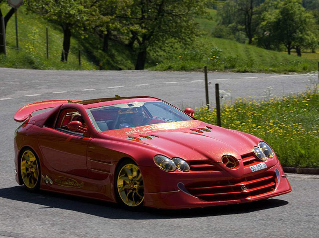 Mercedes SLR McLaren 999 Red Gold Dream: Schweizer 