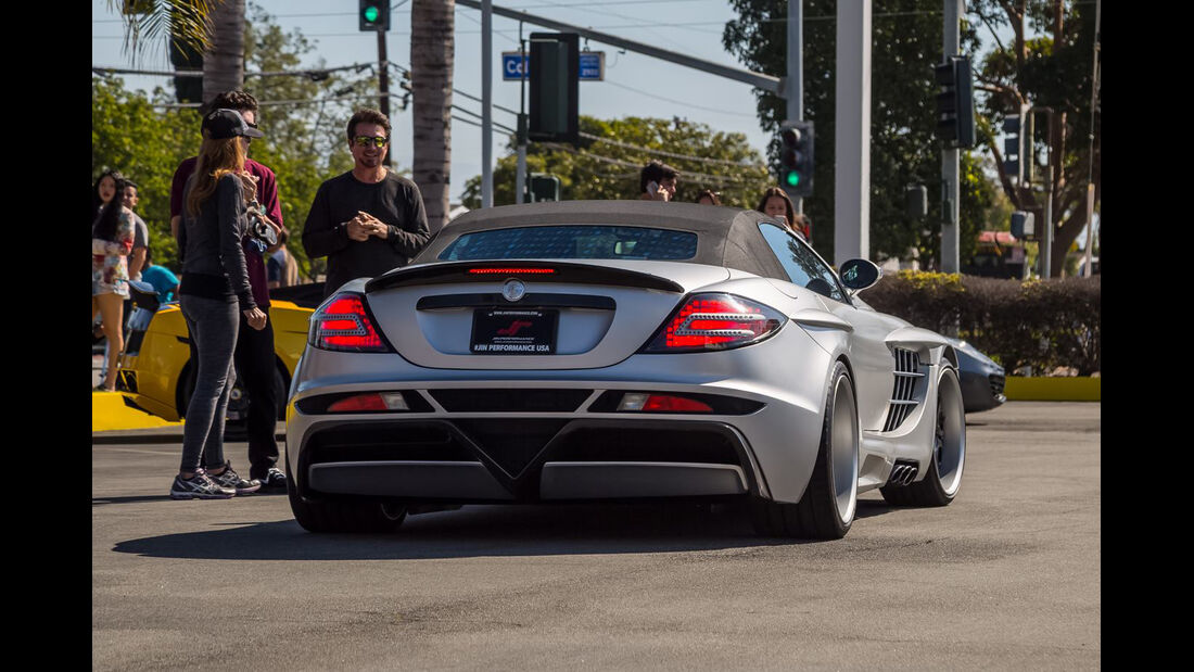 Mercedes SLR - Supercar Show - Lamborghini Newport Beach