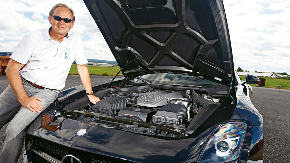 Mercedes SLS AMG Black Series, Motor, Horst von Saurma