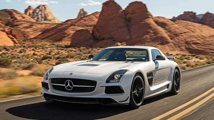 Mercedes Sls Amg Black Series Auf Der L A Auto Show 2012 Auto Motor Und Sport