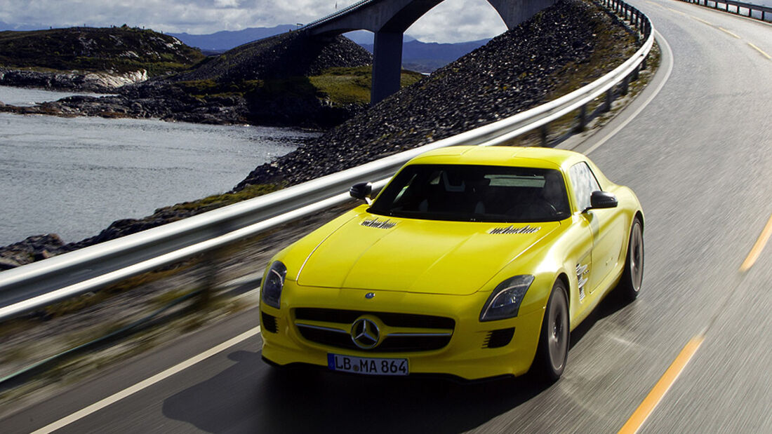 Mercedes SLS AMG E-Cell