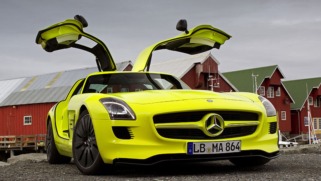 Mercedes SLS AMG E-Cell