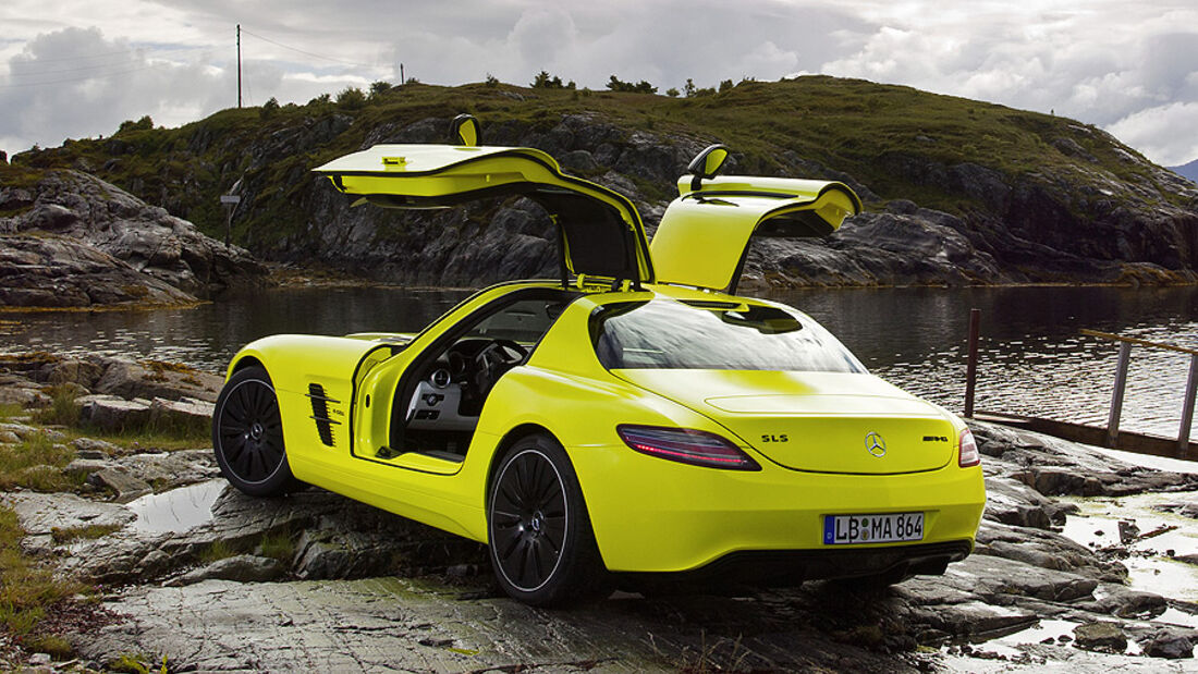 Mercedes SLS AMG E-Cell