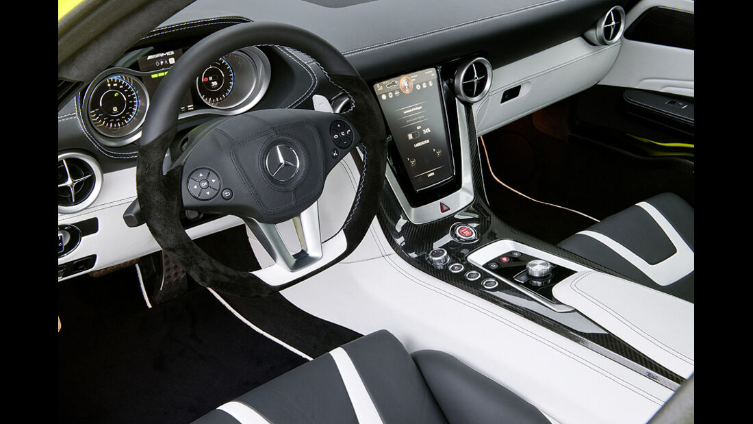 Mercedes SLS AMG E-Cell, Innenraum