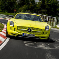 Mercedes SLS AMG Electric Drive Nürburgring Nordschleifenrekord