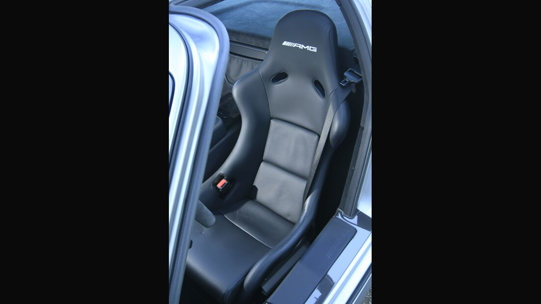 Mercedes SLS AMG Fahrersitz