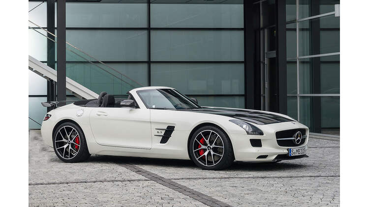 Mercedes Sls Amg Final Edition Zum Abschluss 350 Letzte Flugelturer Auto Motor Und Sport
