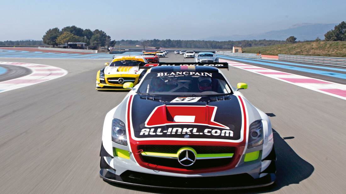 Mercedes SLS AMG GT3, Frontansicht