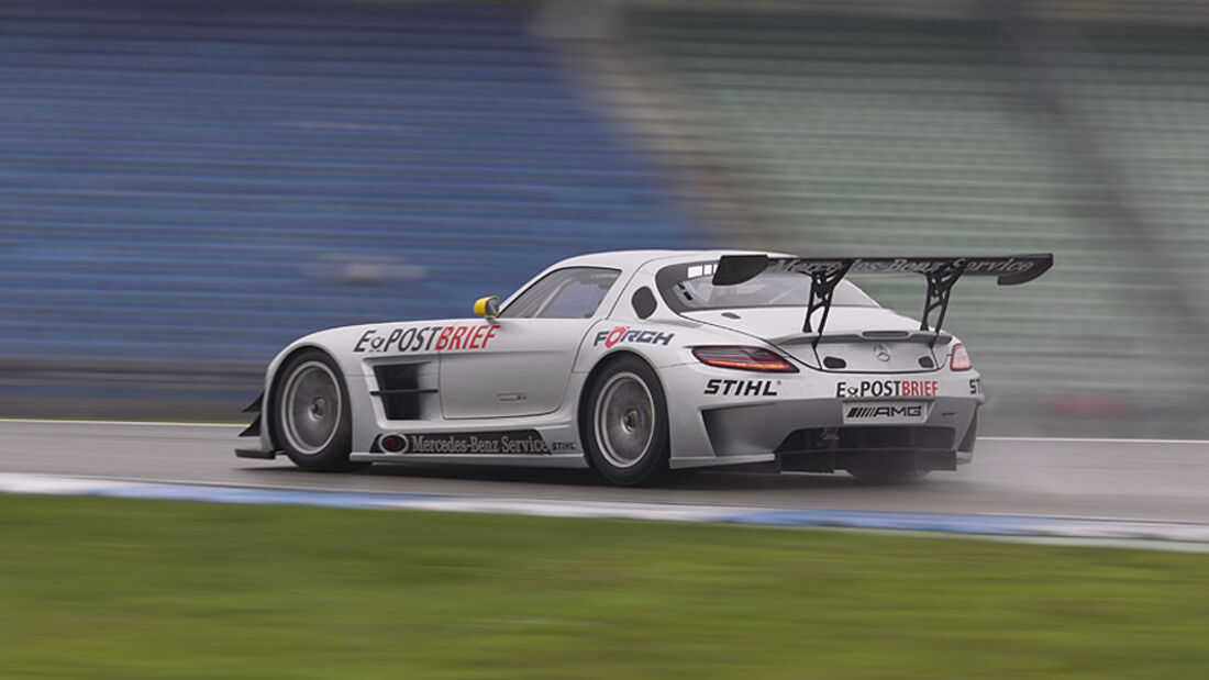 Mercedes SLS AMG GT3 Heck