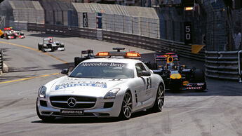Mercedes SLS AMG GT3, Safety Car, Formel 1, Frontansicht