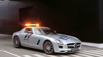 Mercedes SLS AMG GT3, Safety Car, Formel 1, Seitenansicht