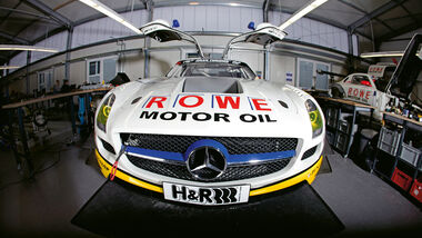 Mercedes SLS AMG, ROWE Racing, Front
