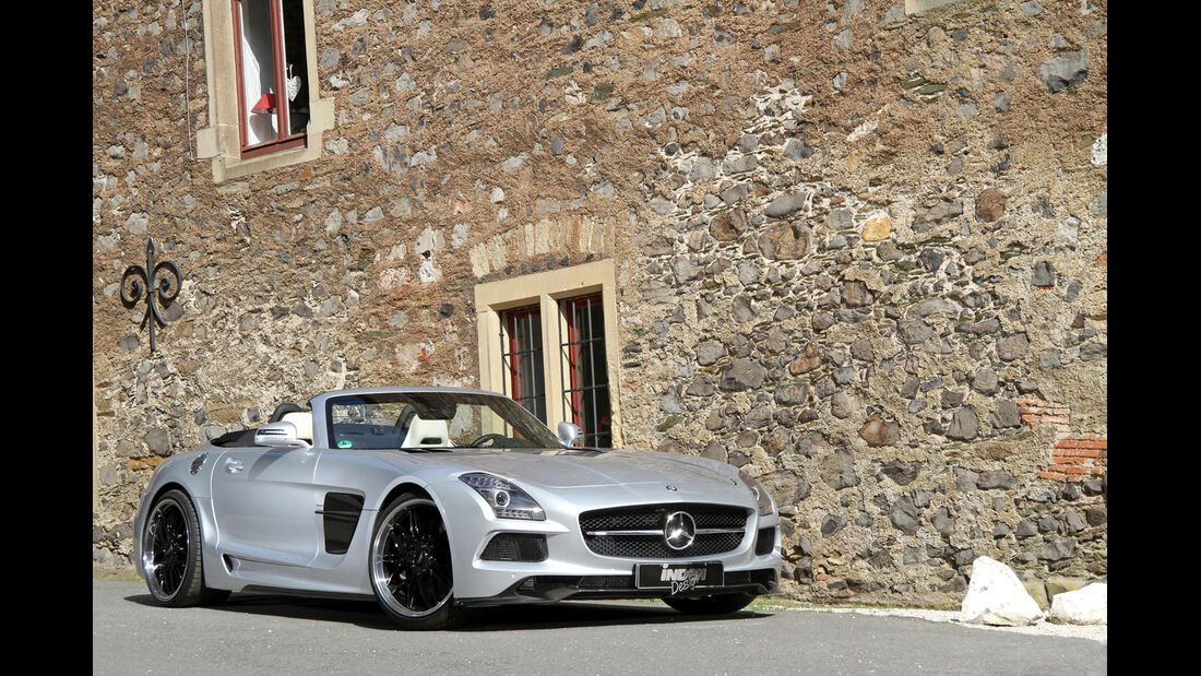 Mercedes SLS AMG, Tuning, Roadster, Inden Design, "Borrasca"