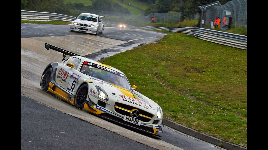 Mercedes SLS - Rowe Racing  -VLN Nürburgring - 7. Lauf - 23. August 2014