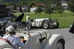 Mercedes SSK und BMW 328 bei der Silvretta Classic 2010 