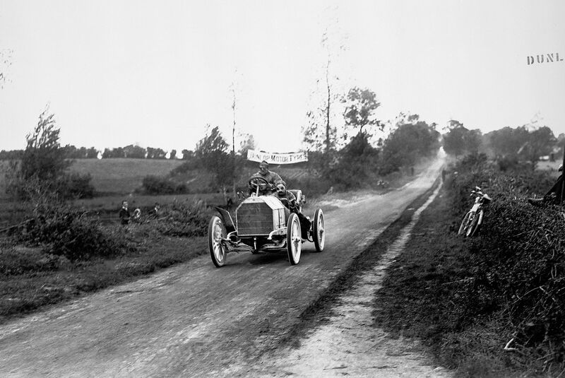 Mercedes-Simplex 60 PS IV. Gordon Bennett Rennen Irland, 02.07.1903, Camille Jenatzy Startnummer 4