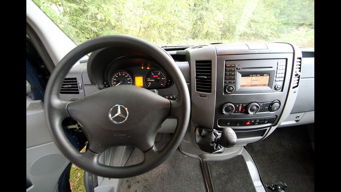 Mercedes Sprinter 316 CDI 4x4 Test