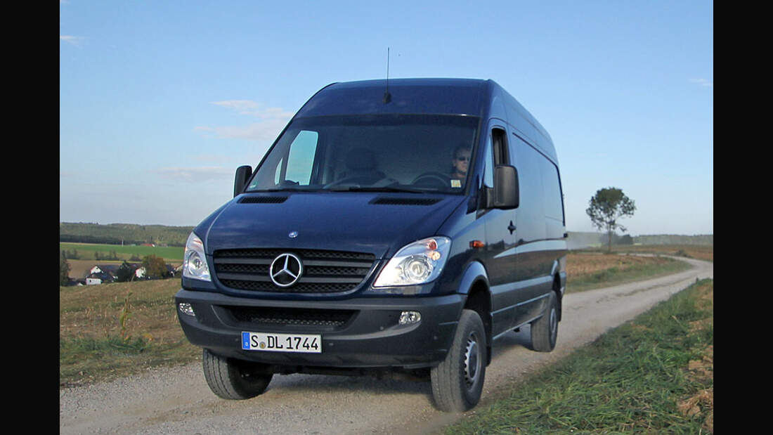 Mercedes Sprinter 316 CDI 4x4 im Test - auto motor und sport