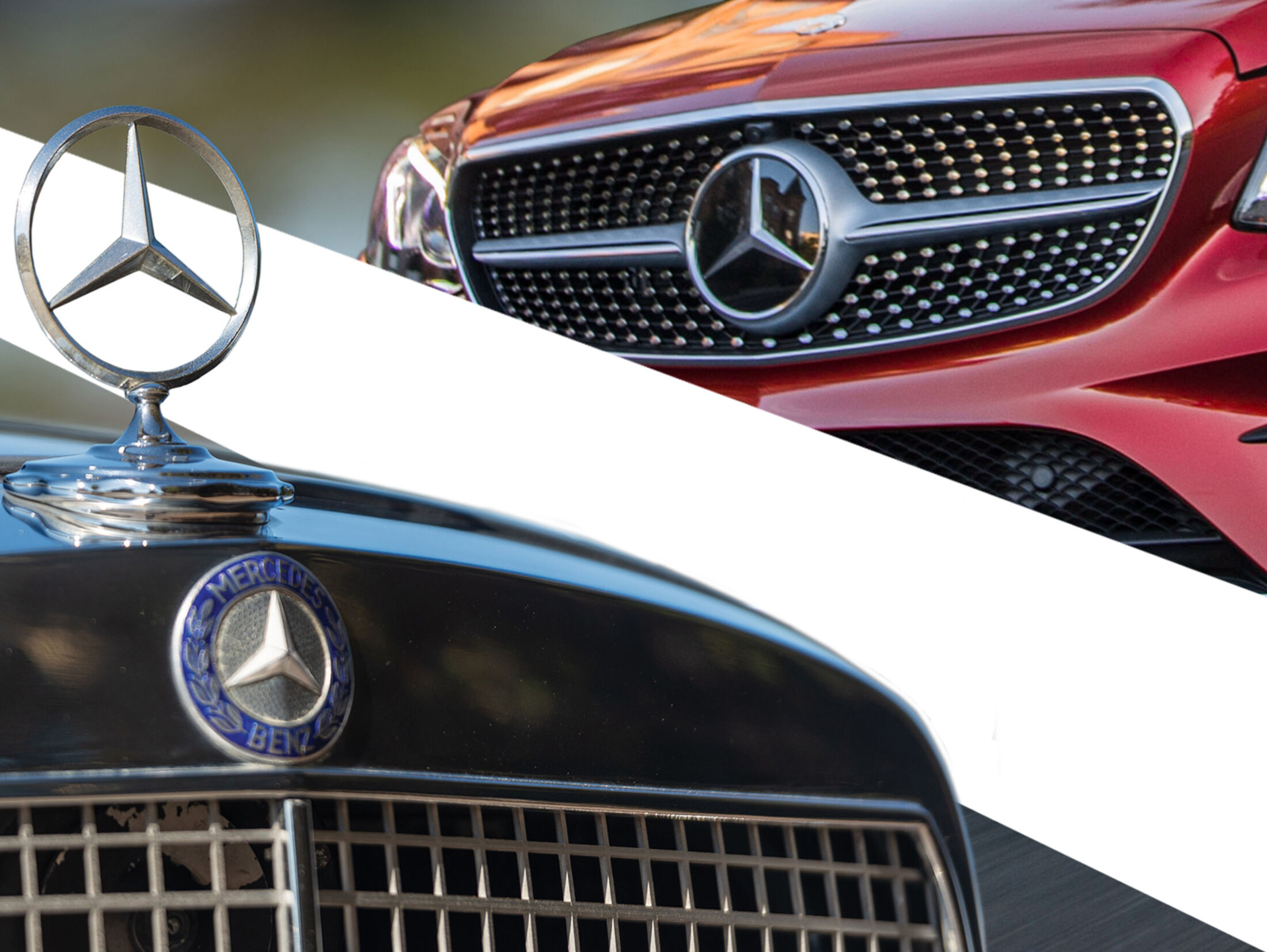 Original Mercedes-Benz Emblem mit Stern Motorhaube Emblem