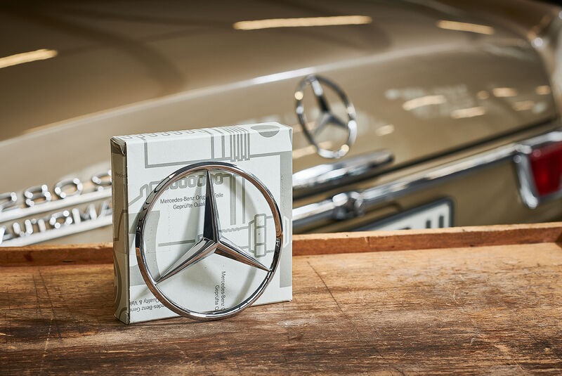 Mercedes-Stern Kofferraumdeckel W 108, 109, 111/112 Ersatzteil