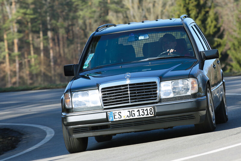 Mercedes T-Modell (S124), Frontansicht